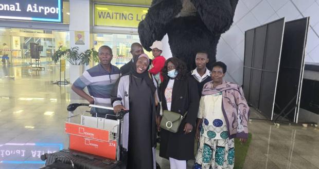 Margret at the Airport